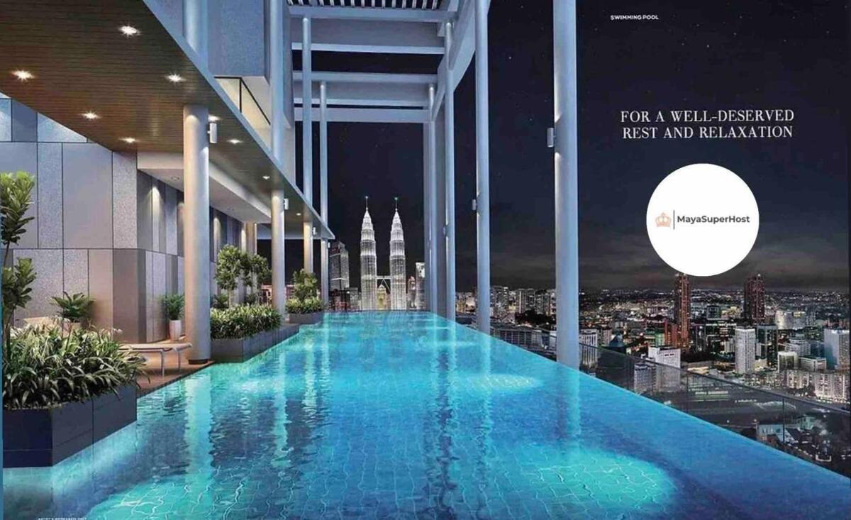 Skyline Infinity Pool- Klcc Studio-best For Couples And Travellers * Kuala Lumpur